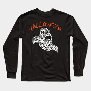 Cute Halloween Ghost Long Sleeve T-Shirt